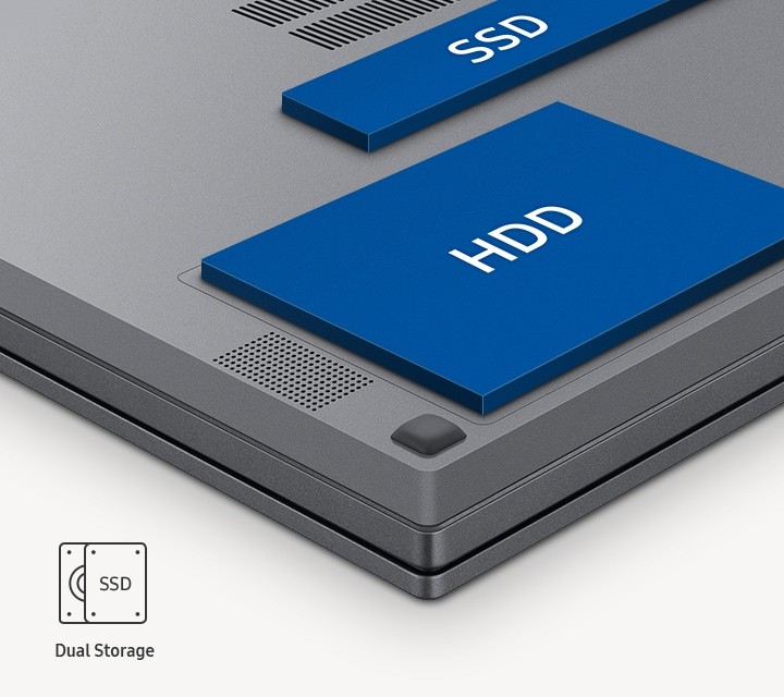 Notebook Samsung Book 11ª Geração Intel Core i3-1115G4 4GB SSD 256GB 15,6 Full HD Windows 11 Home, Cinza Chumbo